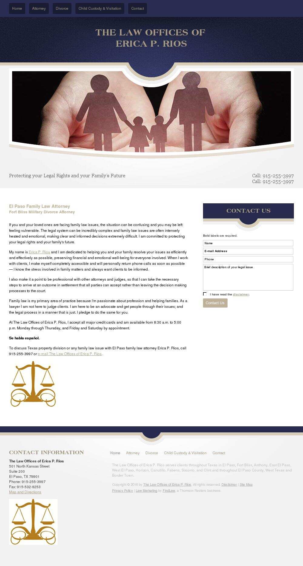 The Law Offices of Erica P. Rios - El Paso TX Lawyers