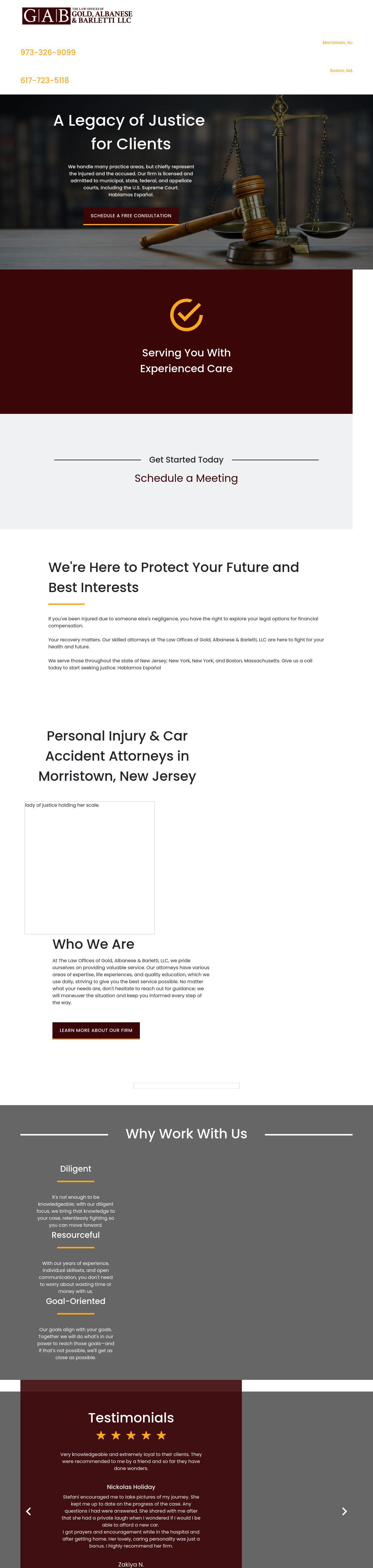 The Law Offices of Gold, Albanese & Barletti - New York NY Lawyers