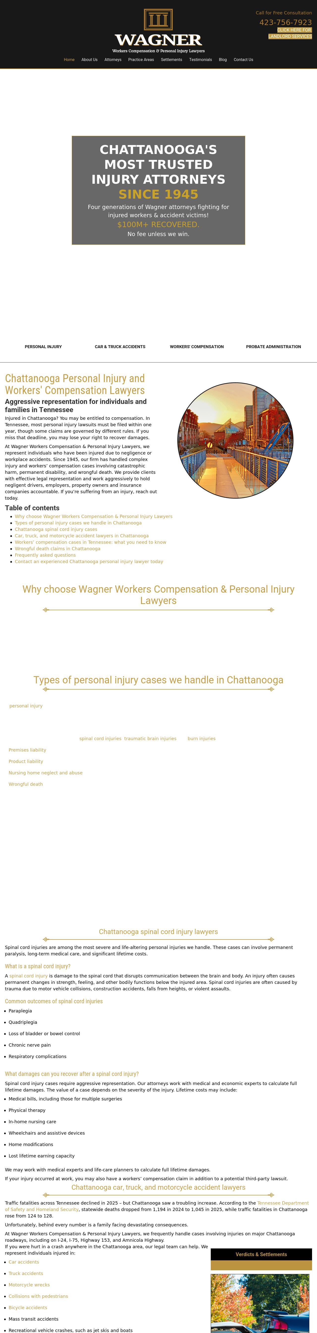 Wagner & Wagner Attorneys at Law - Chattanooga TN Lawyers