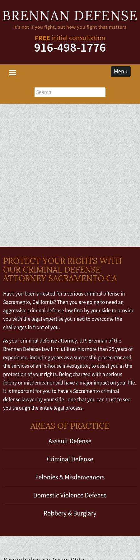 Brennan Defense - Sacramento CA Lawyers