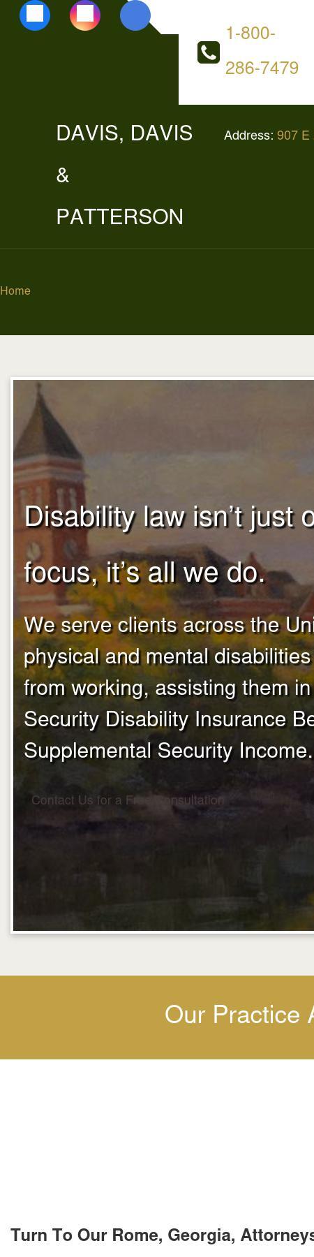 Davis, Davis & Patterson - Rome GA Lawyers
