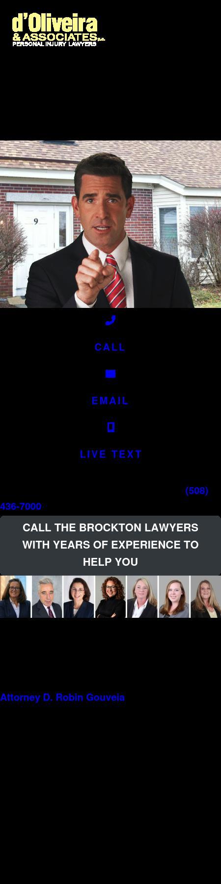 d'Oliveira & Associates - Brockton MA Lawyers