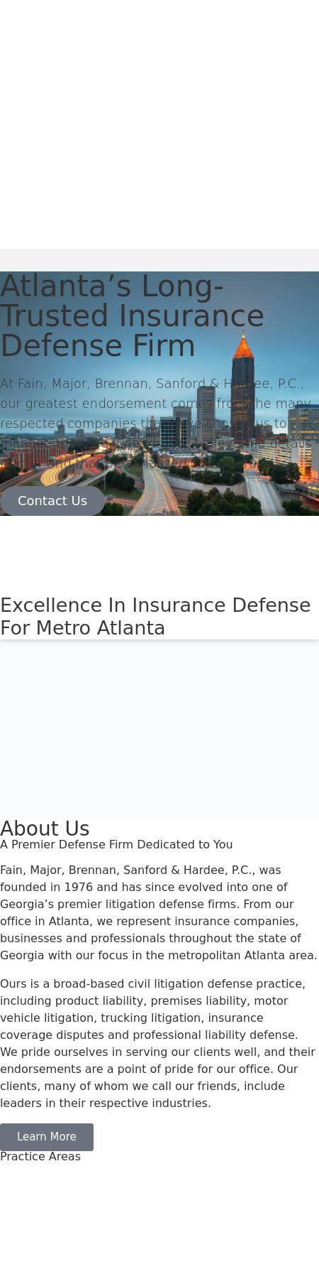 Fain, Major & Brennan, P.C. - Atlanta GA Lawyers