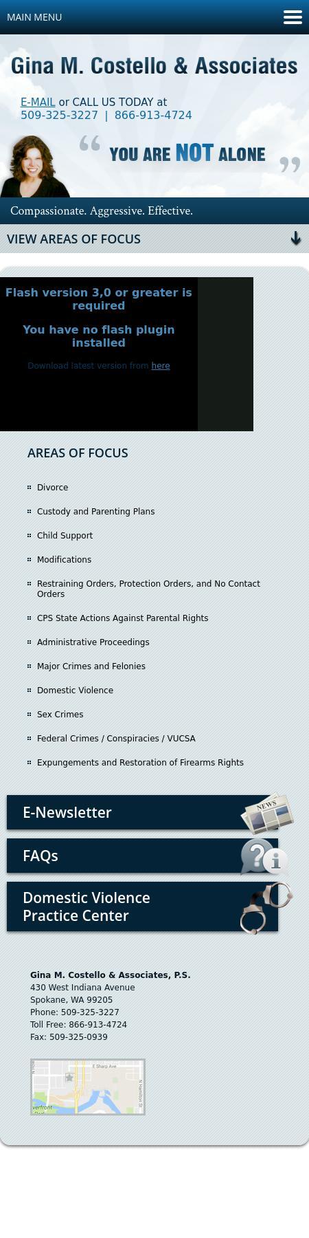 Gina M. Costello & Associates, P.S. - Spokane WA Lawyers