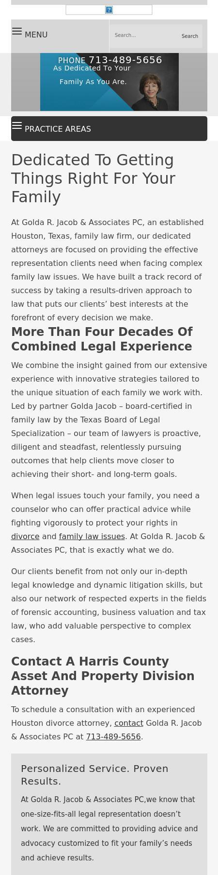 Golda Jacob - Houston TX Lawyers