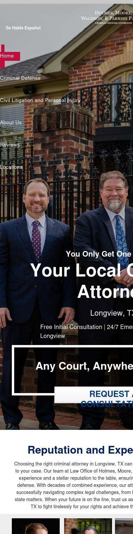 Holmes and Moore - Longview TX Lawyers