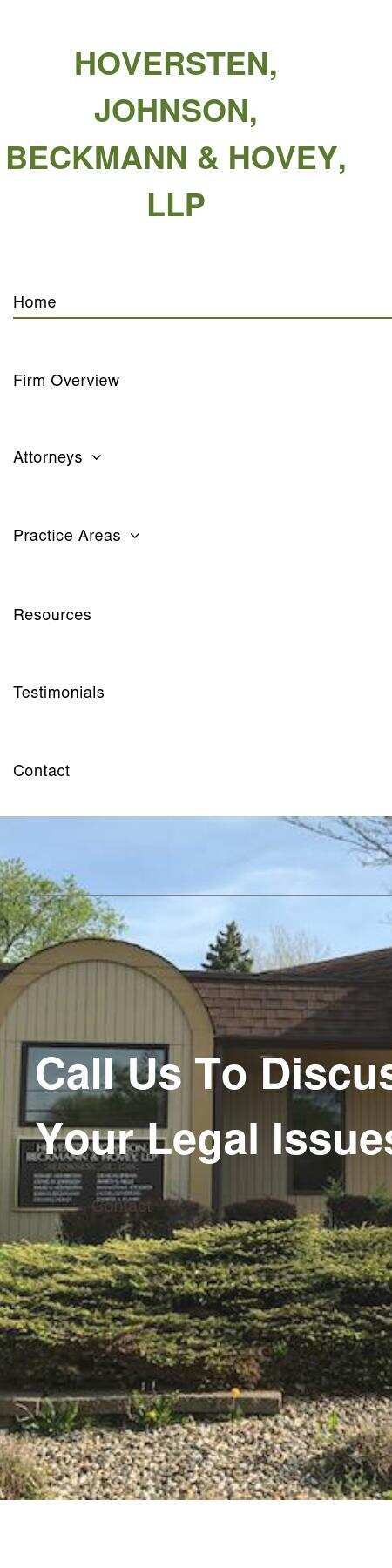Hoversten, Johnson, Beckmann & Hovey, LLP - Adams MN Lawyers