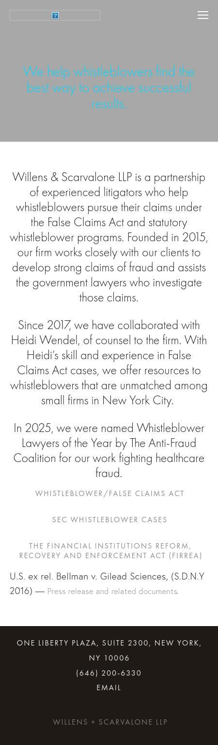 Jonathan A. Willens, LLC - New York NY Lawyers