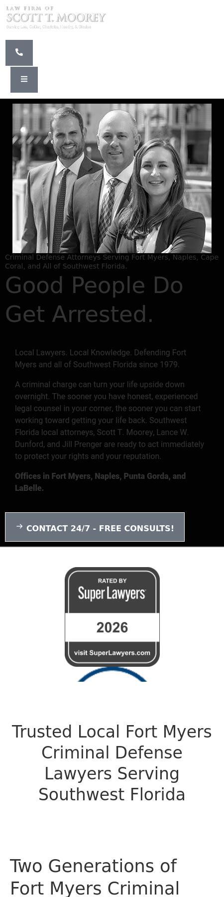 Law Firm of Scott T. Moorey - Fort Myers FL Lawyers