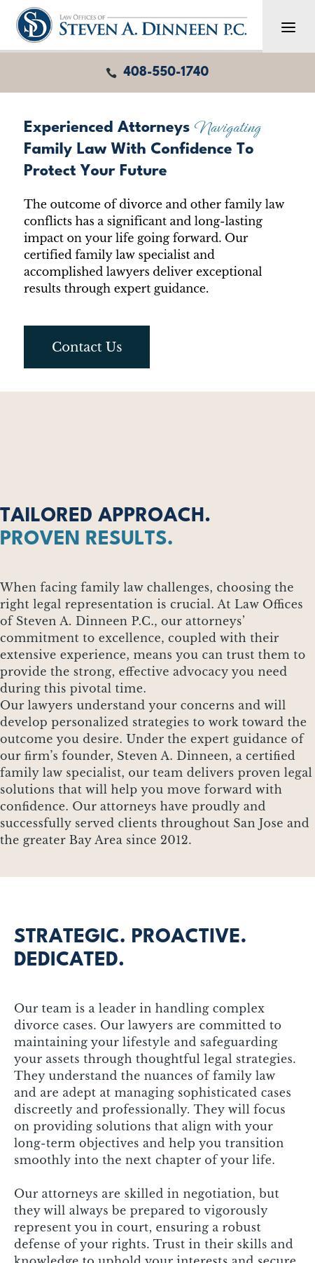Law Offices of Steven A. Dinneen - San Jose CA Lawyers