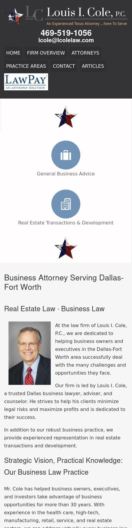Louis I. Cole PC - Dallas TX Lawyers