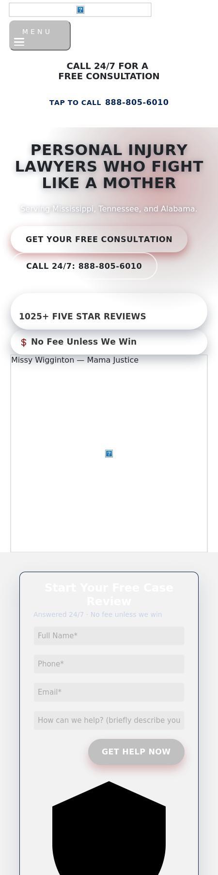 MW Law Firm PLLC - Mama Justice - Tupelo MS Lawyers