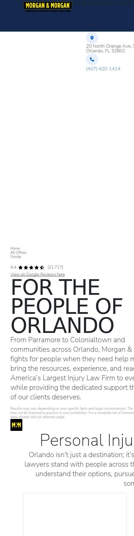 Morgan & Morgan - Orlando FL Lawyers