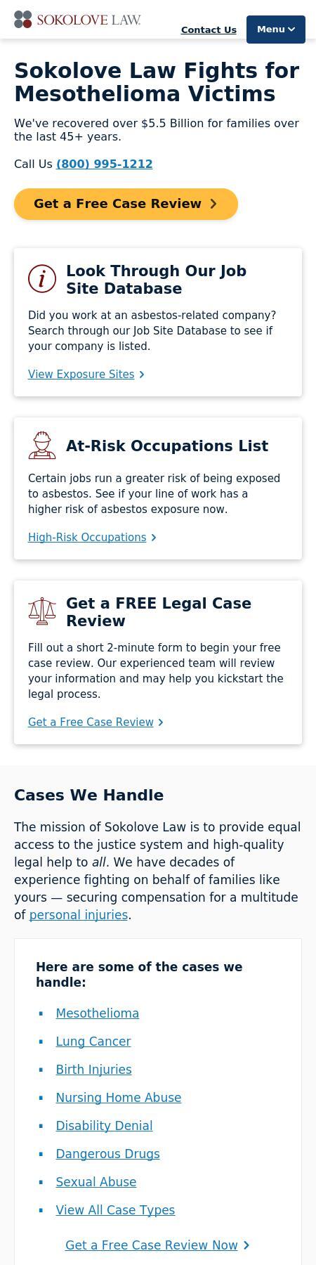 Sokolove Law, LLC - Wellesley MA Lawyers