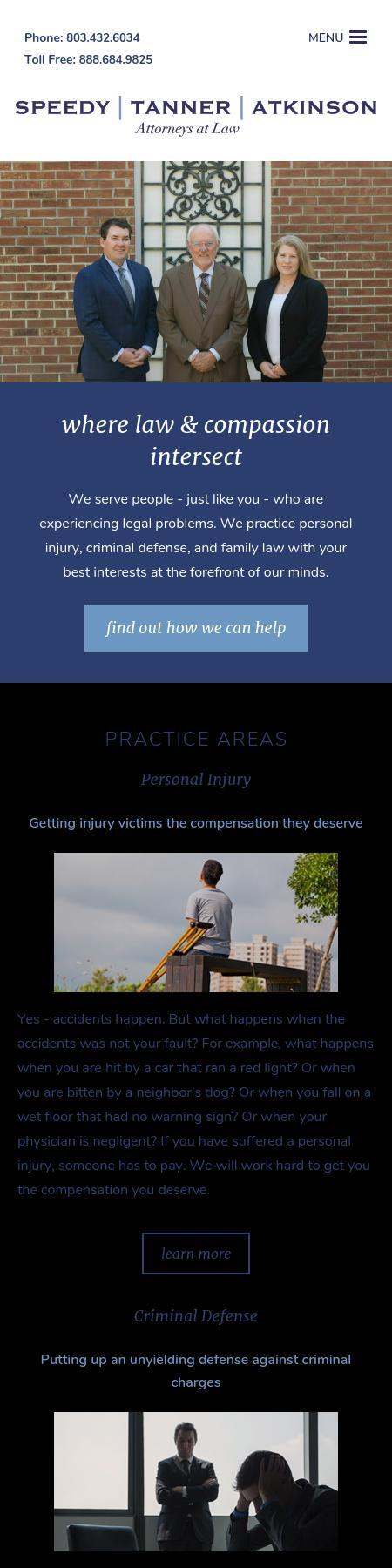 Speedy, Tanner, Atkinson & Cook, LLC - Lancaster SC Lawyers