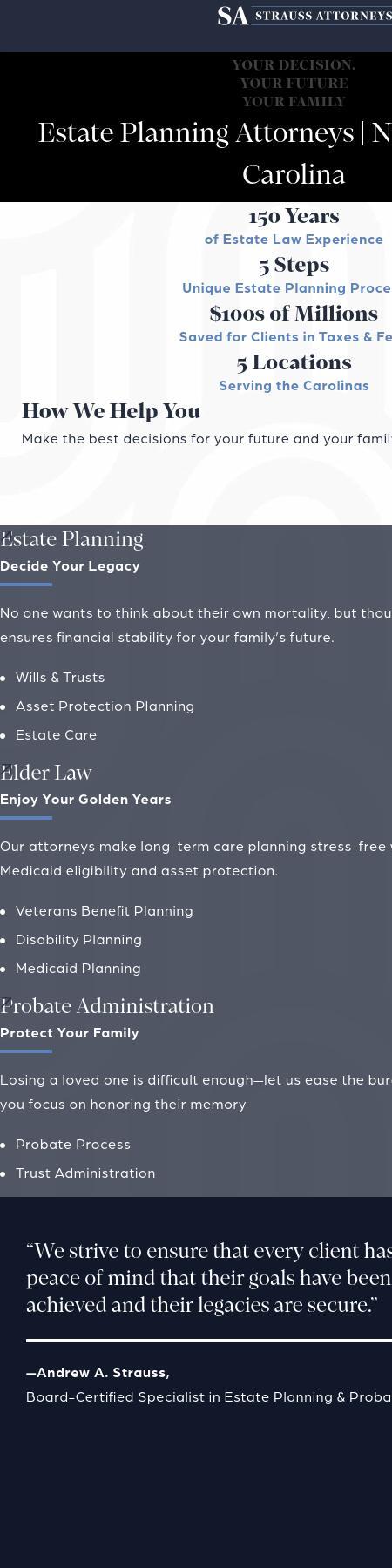 Strauss & Associates, P.A.  - Hendersonville NC Lawyers