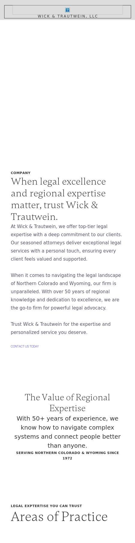 Wick & Trautwein, LLC - Estes Park CO Lawyers