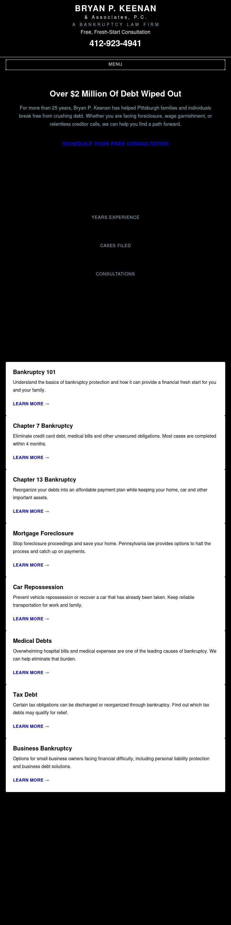 Bryan P. Keenan & Associates, PC - Pittsburgh PA Lawyers