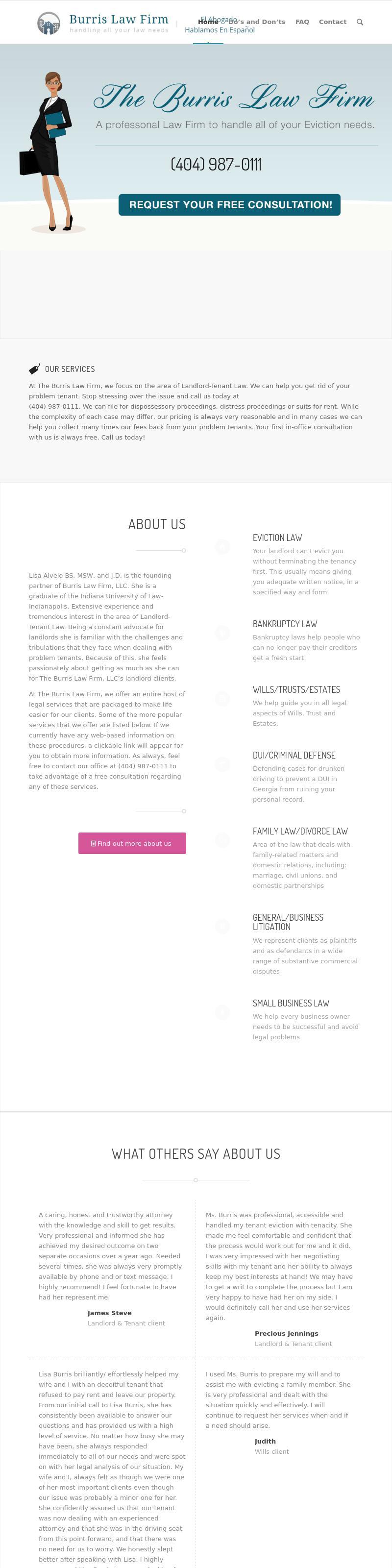 Burris Law Firm - Atlanta GA Lawyers