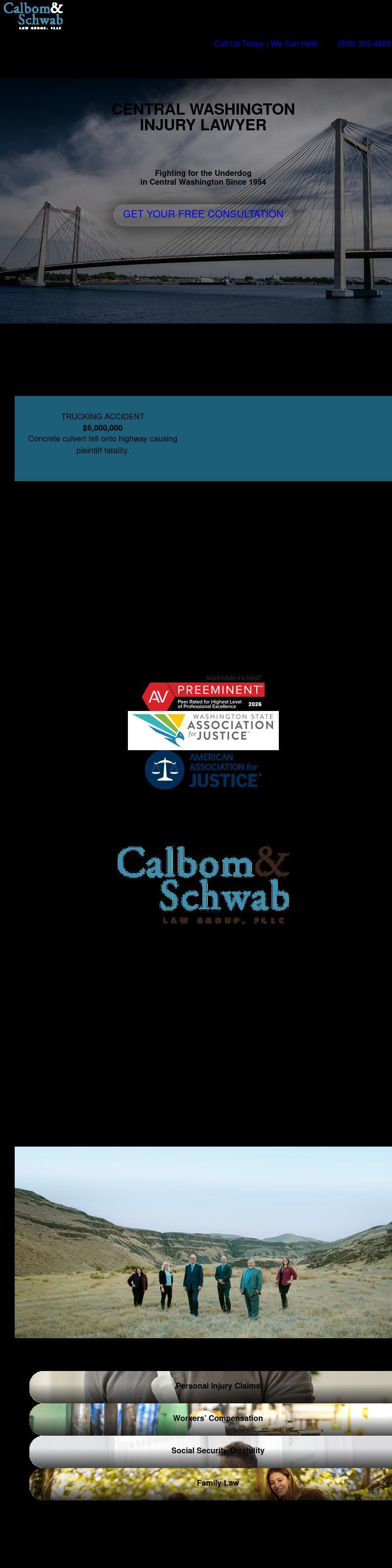 Calbom & Schwab, P.S.C. - East Wenatchee WA Lawyers