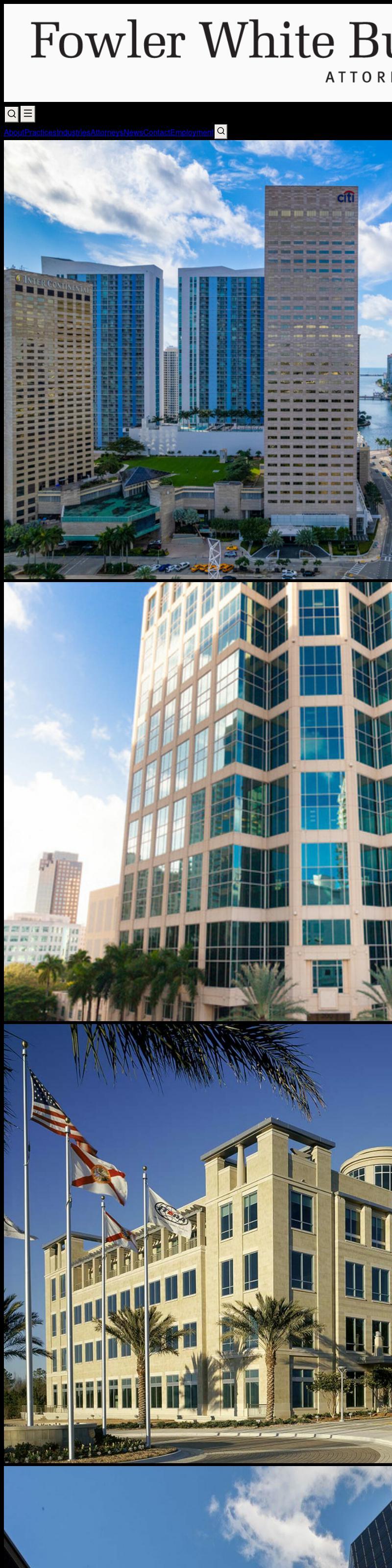Fowler White Burnett P.A. - West Palm Beach FL Lawyers