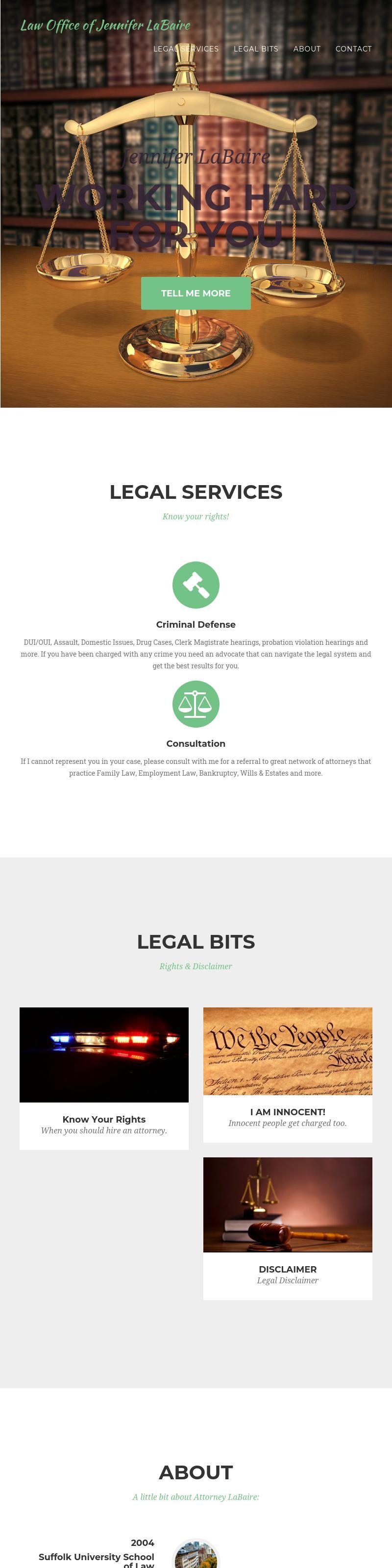 Jennifer LaBaire - Attorney at Law - Leominster MA Lawyers