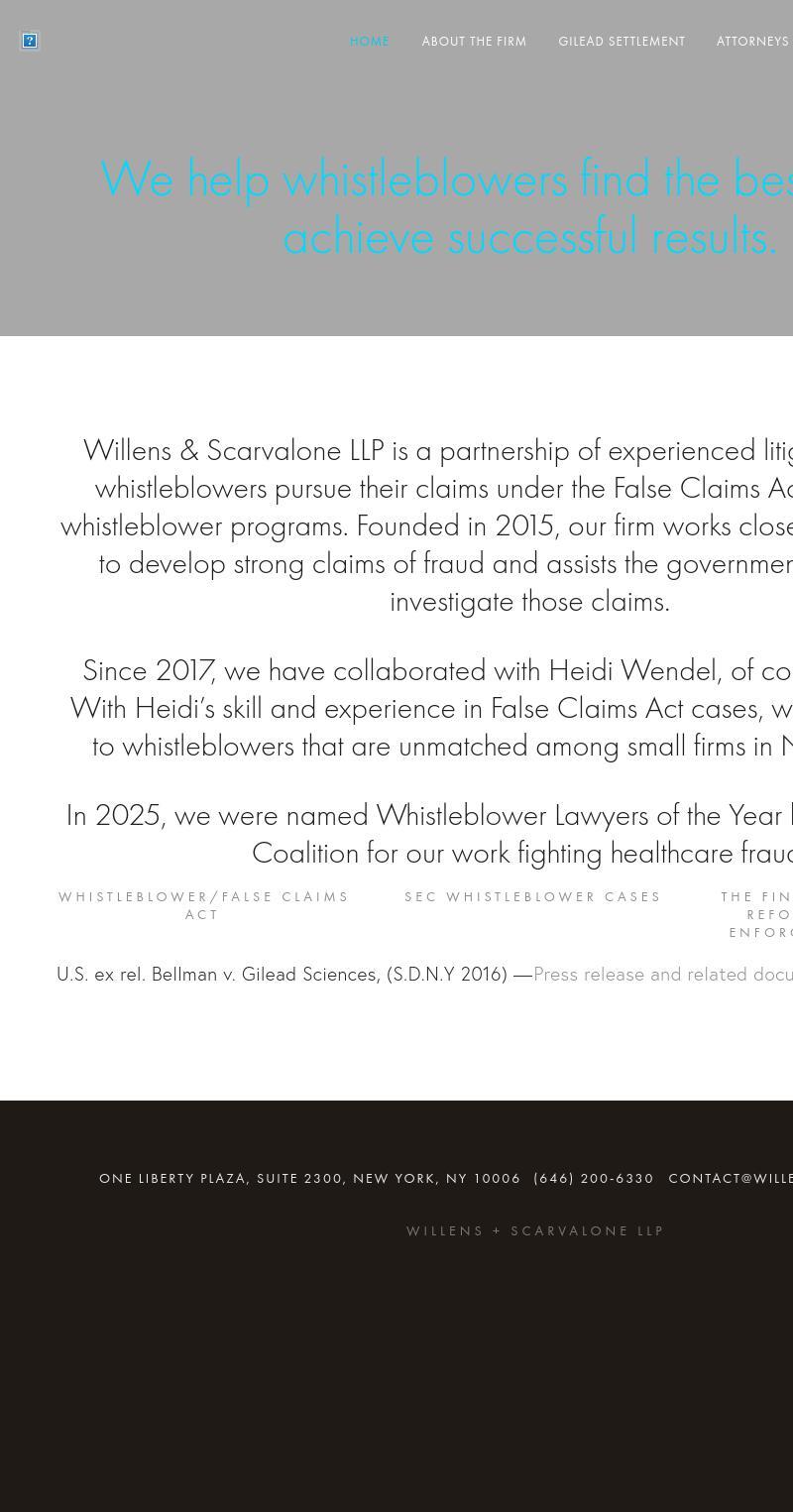 Jonathan A. Willens, LLC - New York NY Lawyers
