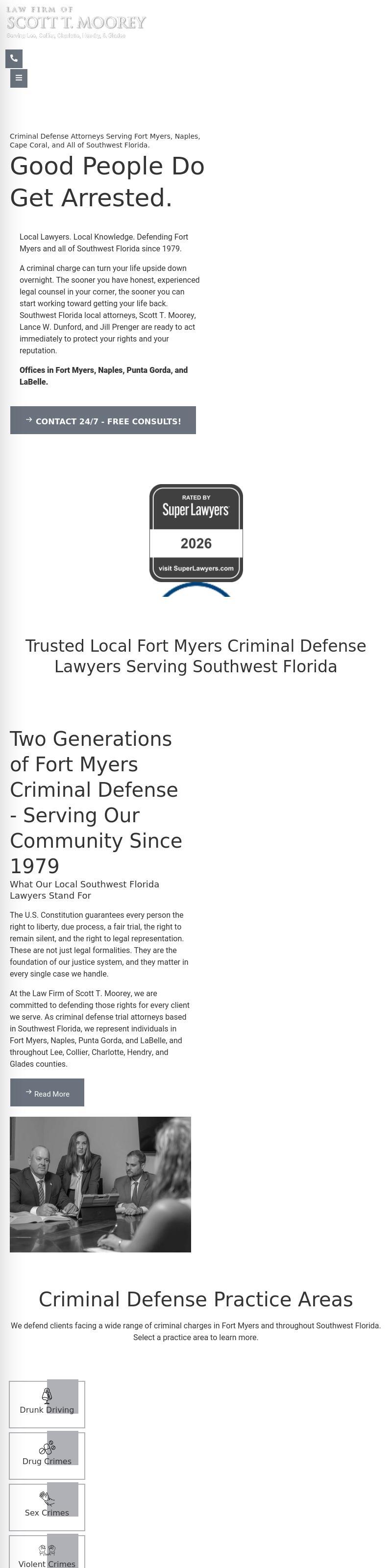 Law Firm of Scott T. Moorey - Fort Myers FL Lawyers