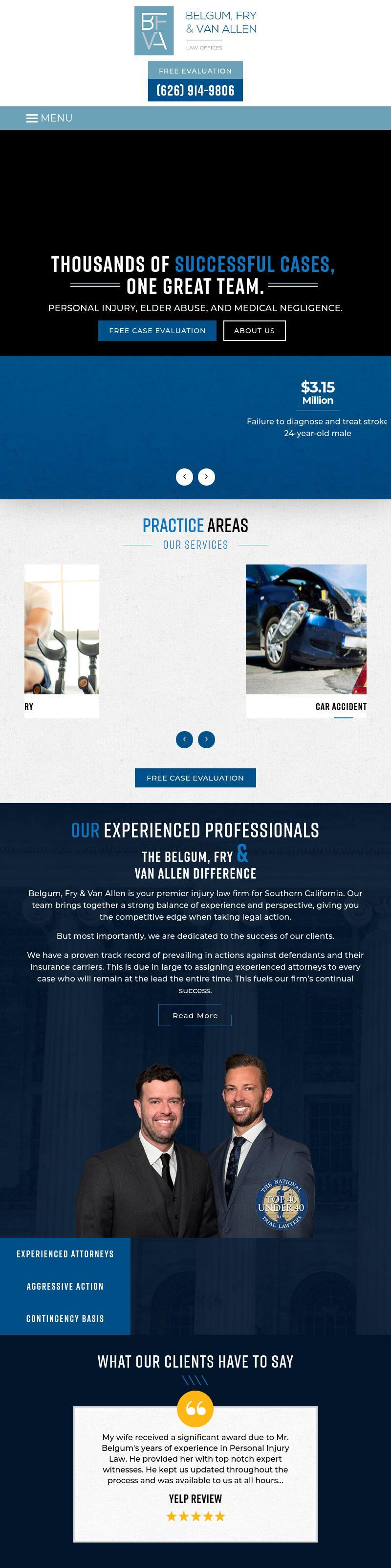 Law Offices of Belgum and Fry - Glendora CA Lawyers
