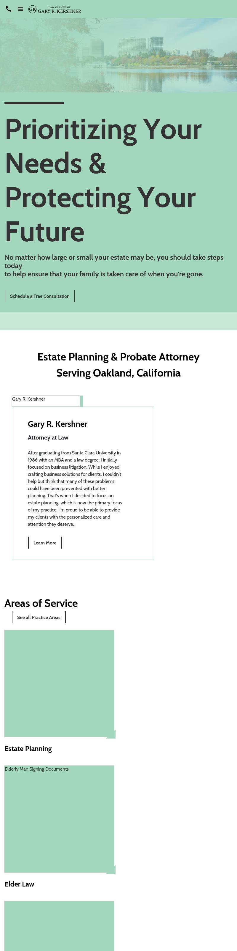Law Offices of Gary R. Kershner - Oakland CA Lawyers