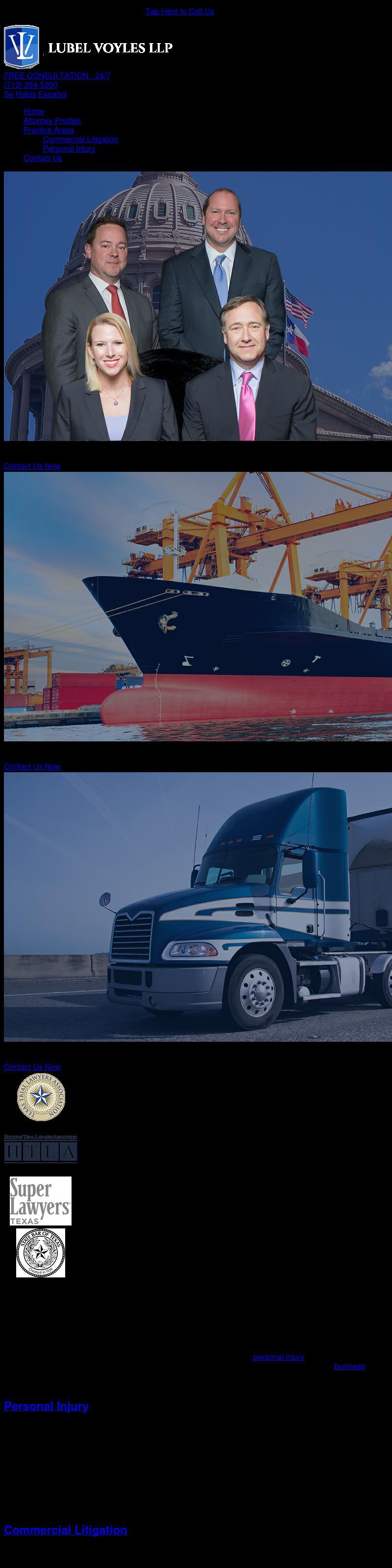 Lubel Voyles LLP - Houston TX Lawyers