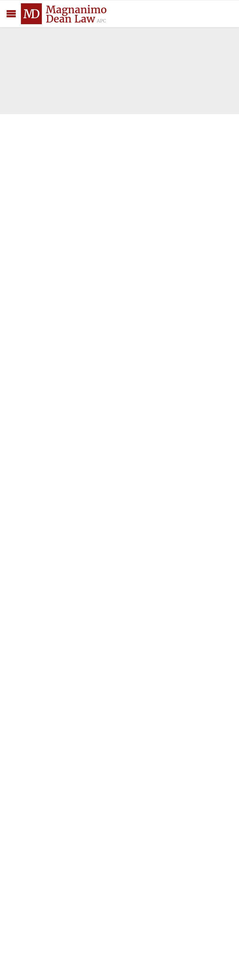 Magnanimo & Dean, LLP - Los Angeles CA Lawyers