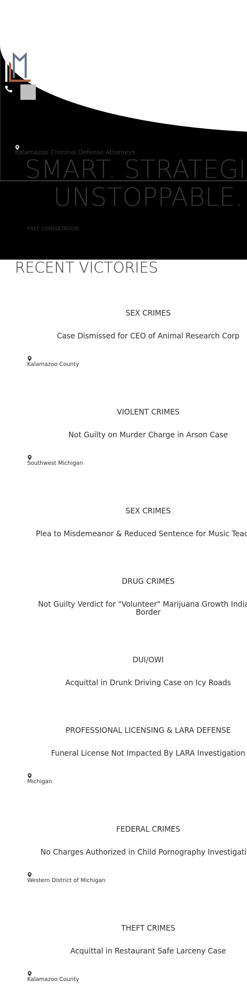 Markou Montague Levine Defense - Kalamazoo MI Lawyers