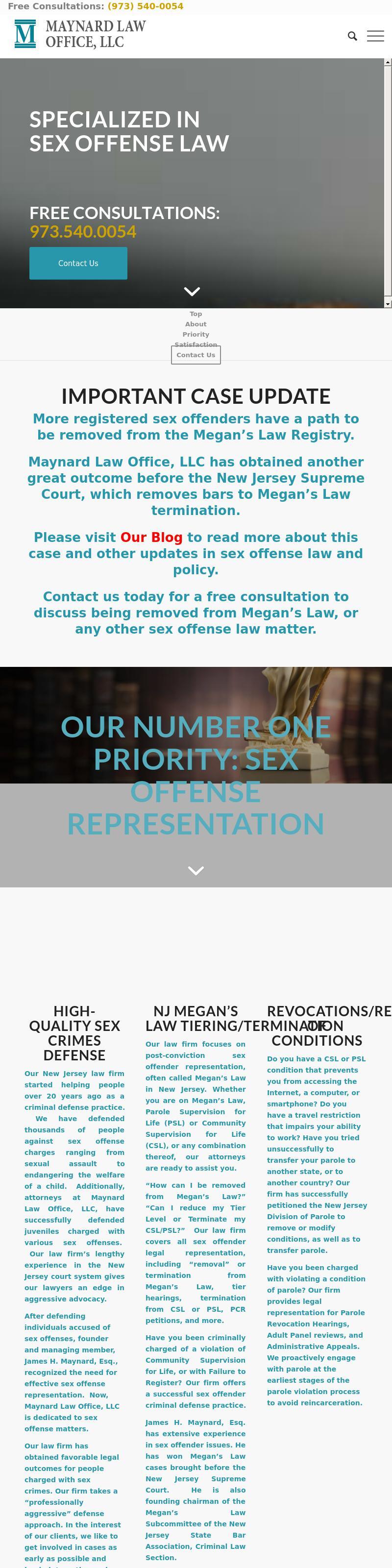Maynard Law Office, LLC - Morristown NJ Lawyers