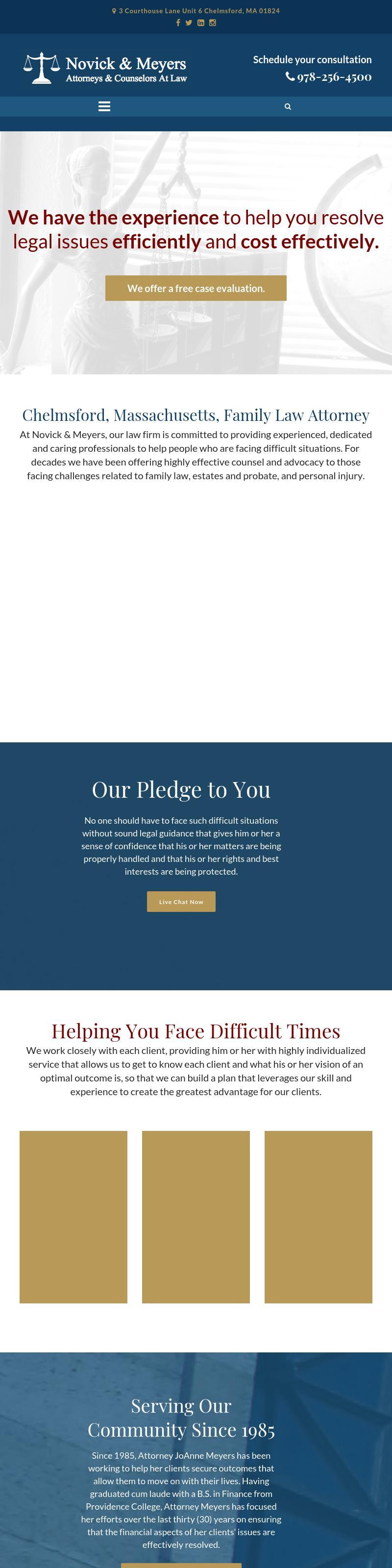 Novick & Meyers - Westford MA Lawyers