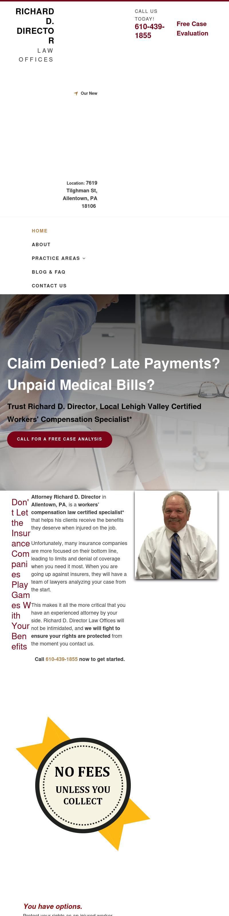 Richard D. Director Law Offices - Whitehall PA Lawyers