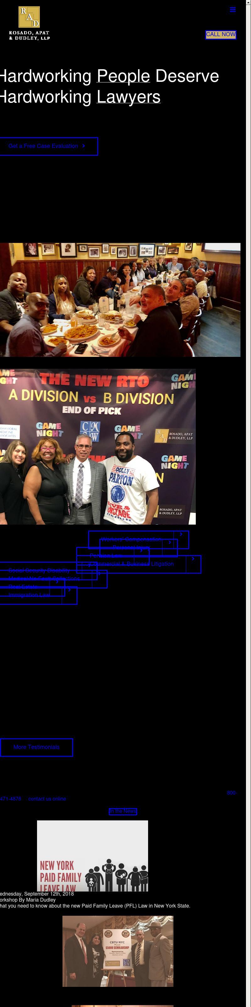 Rosado, Chechanover, Apat & Dudley, LLP - Bronx NY Lawyers