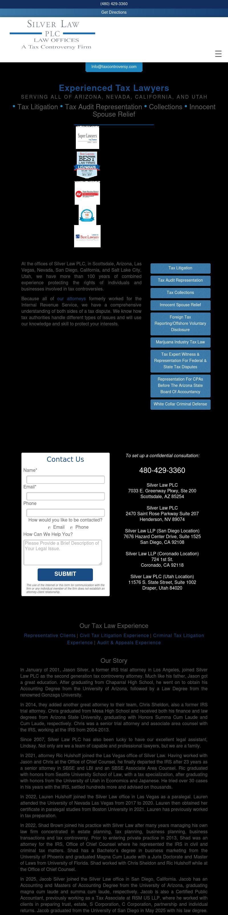 Silver Law PLC - Scottsdale AZ Lawyers