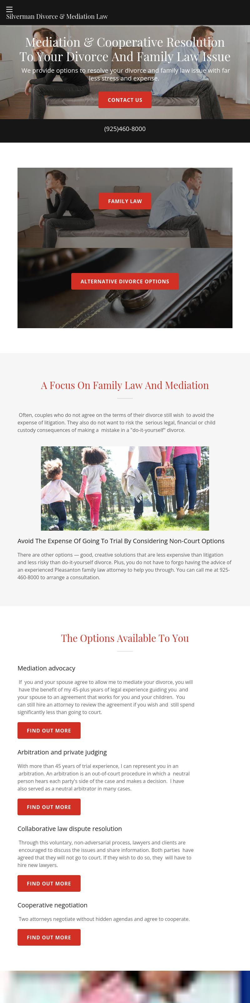 Silverman Divorce & Mediation Law - Pleasanton CA Lawyers