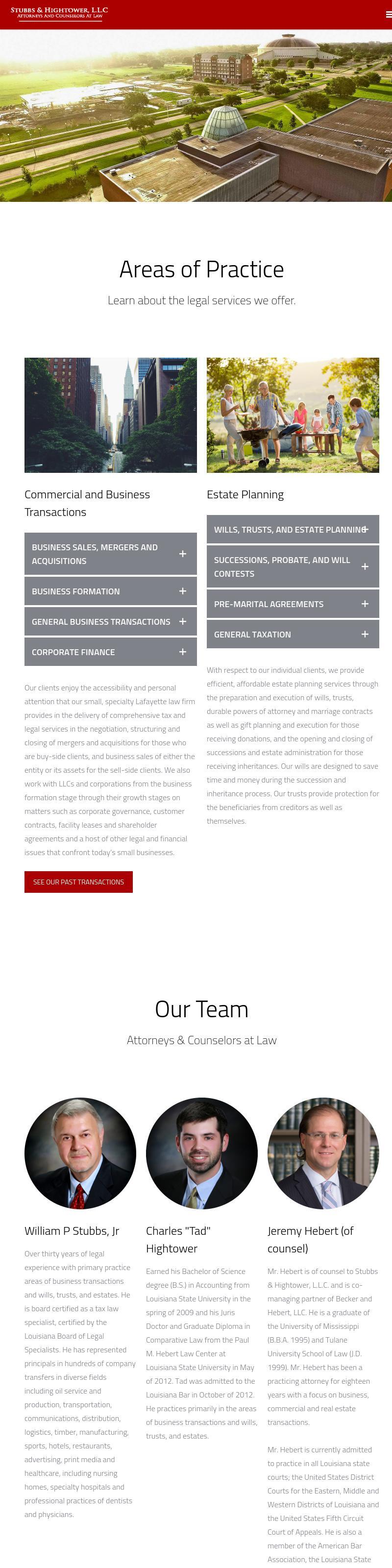 Stubbs Law Firm, L.L.C. - Lafayette LA Lawyers