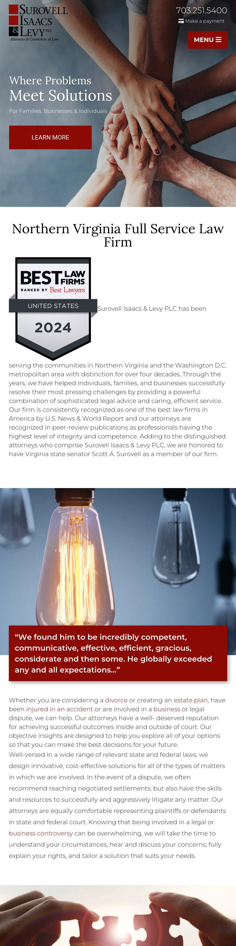 Surovell Isaacs Petersen & Levy PLC - Fairfax VA Lawyers