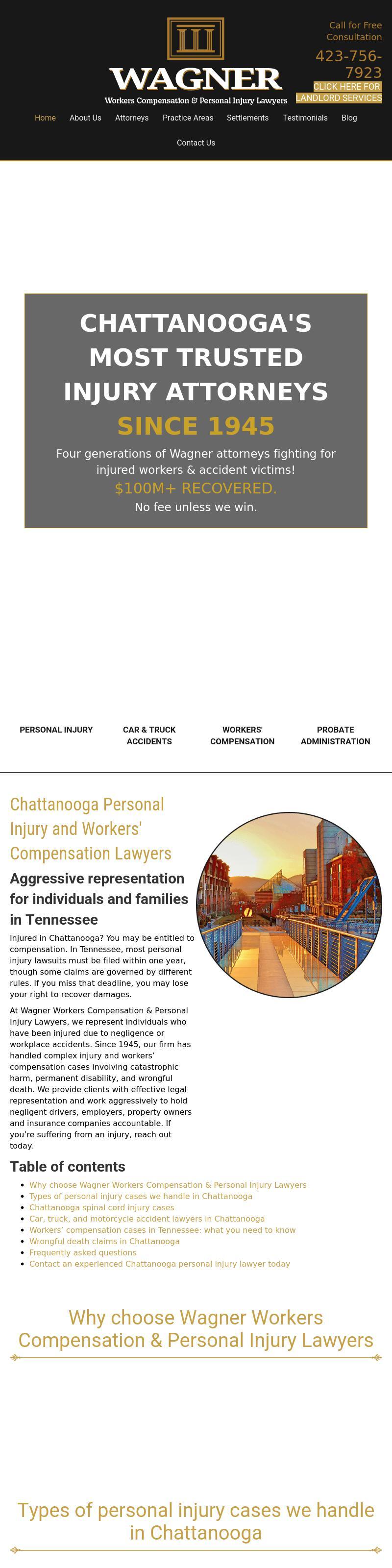 Wagner & Wagner Attorneys at Law - Chattanooga TN Lawyers